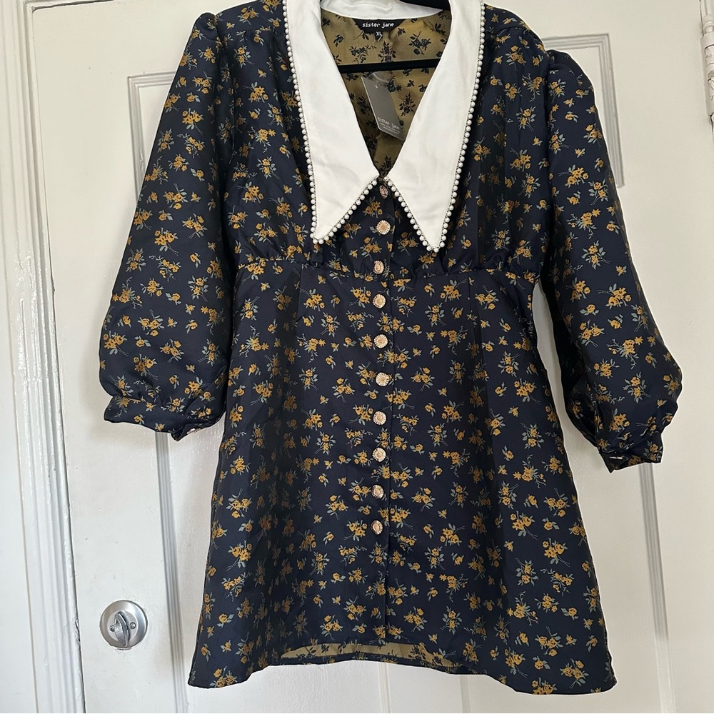 FLASH SALE! Sister Jane ‘Josephine’ jacquard mini dress XL